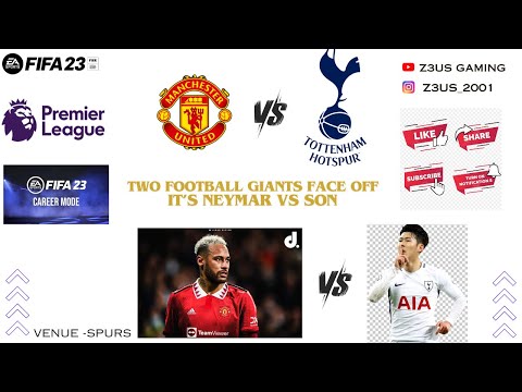 Intense Clash: Man Utd vs Spurs - Premier League Showdown | Career mode | EP5 |