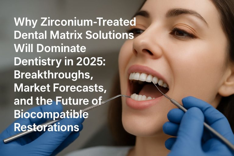 Perché le soluzioni di matrice dentale trattate con zirconio domineranno l'odontoiatria nel 2025: scoperte, previsioni di mercato e il futuro delle restaurazioni biocompatibili