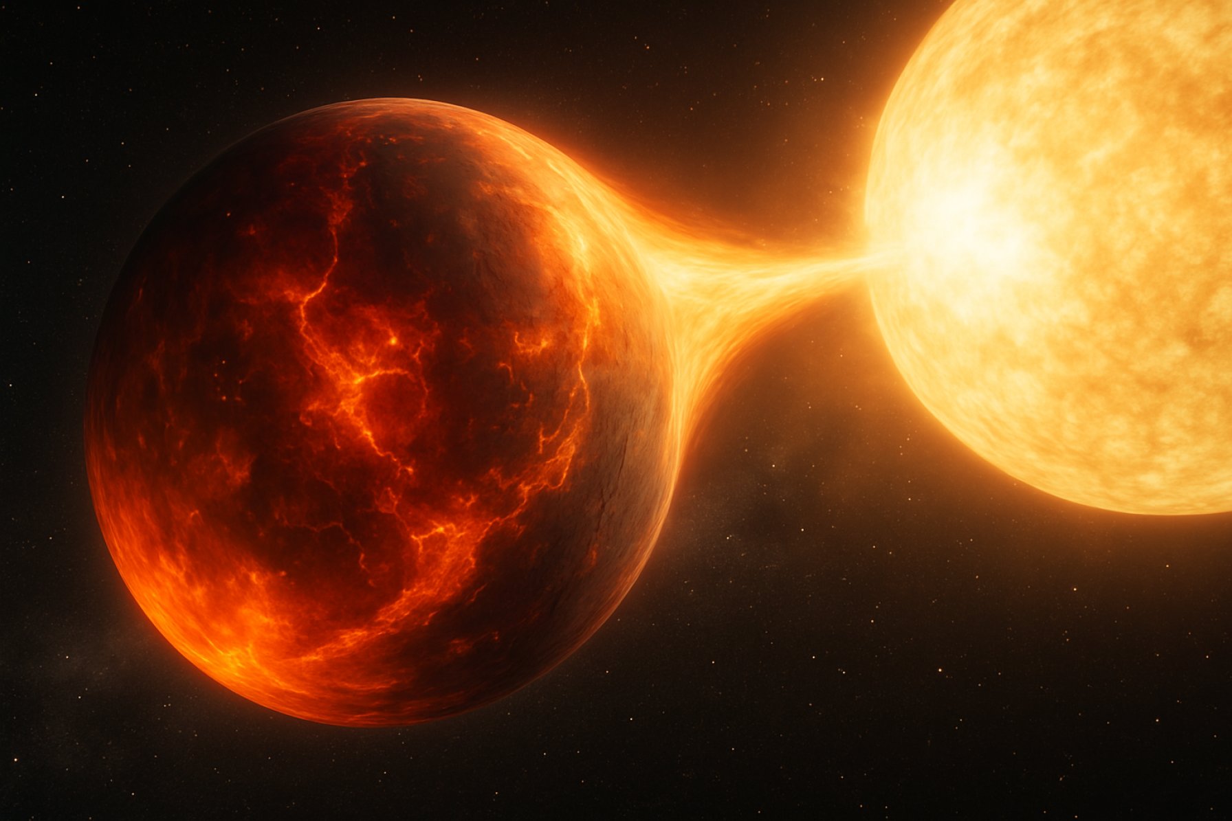 Hell Planet "Stretched to the Breaking Point" Reveals Its Wild Chemistry in Landmark NASA Discovery